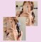 Hair Bow Clip for Women Penta Angel 4Pcs Hair Ribbon Tassel Bowknot Barrette with Long Tail Decorative Hair Styling Accessory for Girls Hair Braid Decor (Blue, White)
