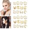 Metal Alloy Rhinestone Hair Accessories for Braids, Dreadlocks, and Beards - Non-Piercing Ear Clips, Beads, and Styling Jewelry Tools for Women and Men