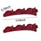 Red Braided Hair Clips Pins for Women Triple Clip Hair Barrettes Fashion Side Hair Clips Hairpin Fabric Duckbill Hair Clips Twist Plait Hair Clip Barrette for Teen Girls Hair Styling Accessories 2Pcs