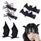Halloween Bat Hair Clips Cartoon Hair Clips Hair Accessories.(F42) (B)