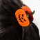 Halloween Hair Clips Cute Ghost Hair Claw Clips for Thin Hair Evil Orange Pumpkin Shaped Hair Barrettes Accessories Nonslip Hair Clamp Hair Crab Hair Supplies for Party Cosplay Hair Decorations 2Pcs