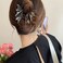 Halloween Hair Clips for Women Goth Large Metal Black Bat Hair Claw Clips Halloween Hair Accessories Gothic Black Hair Clip for Hair Design for Party Hair Decorations 1Pcs