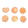 KALLORY 6pcs Cookie Hairpin Pet Hair Clip Lovely Hair Clips Funny Hair Barrettes Novelty Hairpins Puppy Bows Barrettes Dog Headwear Metal Hair Clips Kids Hair Clips Food Mini 3d Plastic