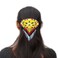 Handmade Beaded Hair Barrette,Native American Style Seed Bead Hair Clip,Yellow Feather Beaded Fringe Hair Band for Women.47/1