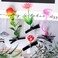 32Pcs Bean Sprout Hair Clips Funny Sprout Clips Random Mixed Styles Plant Grass Flower Butterfly Hairpins Cute Pea Little Grass Barrettes for Women Girls Kids Party Hair Accessories