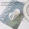 French Concord 2 PCS Twoasmot Flat Curved Hair Clips - 8-Shaped Duckbill Sweet Jaw Clamps for Thick Thin Hair (Matte Pale Peach &amp; Jelly Light Orange)