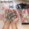 80Pcs Alligator Hair Bows Clips for Crafts,(5.7cm/2.24") DIY Bow Clips Bulk, Gator Metal Clip, Hairdresser Clips for Bow Making, Large Plain Clips Supplies 2.24" Dreadlock Dreads Retwist