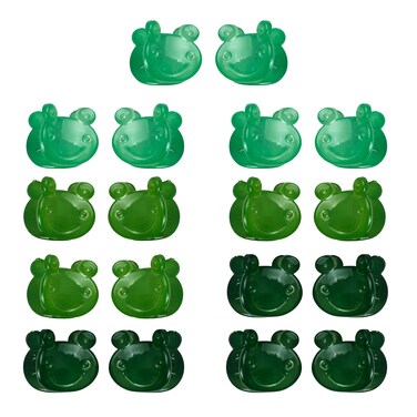 18 PCS 0.6 inches Frog Hair Clips, Girls Beautiful Mini Frog Hair Clips Hair Accessories for Girls and Women