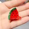 Mini Watermelon Hair Clip,Acetate Hair Claw,Small Hair Clips for Women,Pack of 2