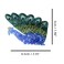 Peacock Claw Clip,Acetate Hair Clips,Small Claw Clips for Women