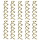 Spiral Bobby Pins 10 Pack Spin Pins, Spiral Hair Clip Spin Clip Bun Stick Pick for DIY Hair Style, Messy Bun Tool, Perfect Small Bun Bobbypins Bobbie Fashion (Blonde)
