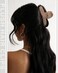AWAYTR Plush Clip - Hair Clip, 6 Pcs Rectangular Cute Hair Clips for Women, Large Hair Barrettes for Thick Hair, Non Slip Hair Jaw Clips for Girls, Camel/Coffee/Beige/Khaki/White/Black
