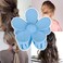 8 Pcs Non Slip Matte Flower Hair Clips Large Cute Hair Clip Daisy Hair Claw Clips Hair Accessories for Women Girls Thick Hair Big Hair Clips (8 Colors)