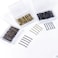 300 Pcs Metal Hair Pins, 3.5 cm Mini Bobby Pins for Kids, Non Slip Hair Bun Pins with Clear Box, Black