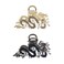 Vctitil 2 Pcs Zodiac Dragon Hair Claws Rhinestone Shark Clip Large Claw Clips Strong Hold Hair Clips Hair Accessories for Women Girls   for Thick Hair