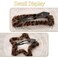 Fuzzy Leopard Snap Hair Clips for Women Hollow Y2K Bangs Side Hair Clips for Thin Thick Hair Accessories Cheetah Print Snap Hair Clips Barrettes Fluffy Leopard Print Hair Barrettes 6PCS