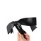 Leadigol Hair Clip Simple Retro Bow Headwear Bowknot High Ponytail Fixed Wome Hair Claw Cloth Ribbon Vertical Clip Banana Clip