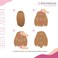 Hair Beading Tool - Quick Beader for Braids &amp; Ponytails, Kids Girls 7 Color Set of 15 Hair Beads Loading Maker