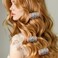 Hair Rollers with Clip Volumizing Bangs Curler DIY Styling Accessories Tool Portable Self Grip Volume Hair Root Clips 6PCS