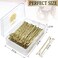 100PCS 2Inches Hair Pins Kit Hair Clips Secure Hold Bobby Pins Hair Clips for Women Girls and Hairdressing Salon With Clear Storage Box(Gold)