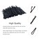 100PCS 2Inches Hair Pins Kit Secure Hold Bobby Pins Clips for Women Girls and Hairdressing Salon With Clear Storage Box(Black)