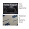Keep-kippah clips Hair Clip Set: 6pairs yamaka jewish hat kippah for men yarmulke clips combs for kids adhesive with clips (New Black, 12)