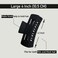 Hair Claw Clips Large Square 4 Inch Matte No Slip Big Rectangle Jaw Clip Clamp for Thick Hair Women, 3 Pack Black