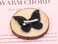 Butterfly Hair Clips Penta Angel 6Pcs Lace Embroidery Flower Butterfly Hair Bow Pins Wedding Hair Accessories for Women Halloween Party Decor (L-Black a)