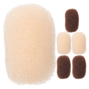 LALAFINA 6Pcs Bump Up Hair Clips Sponge Volume Hair Insert Hair Bases Hair Bump Up Comb Clip Hair Increasing Clip for Women DIY Hair Style