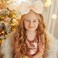 Large Big 6 Inch Organza Double Hair Bow Clip Party Alligator Mesh Hair Accessories for Women Teens Girls Kids 2 Pcs (Champagne)
