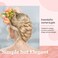 MORGLES Large Silver Bobby Pins for Gray Thick Hair, 2.75" Jumbo Hair Pins with Box 120PCS