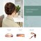 French Concord Hair Clips Claw - 6Pcs Side Slid Flat Hair Clips for Volume Strong Hold No Slip Grip Hair Claw Clips for Women Girls Thick Thin Hair (Tortoiseshell(Medium,3.35 inches))