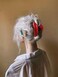 Large Hair Claw Clips For Women, Red Hair Clips Nonslip Retro Hair Clips for Thick &amp; Thin Hair &amp; Curly Hair Fashion Hair Accessories