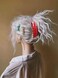 Large Hair Claw Clips For Women, Red Hair Clips Nonslip Retro Hair Clips for Thick &amp; Thin Hair &amp; Curly Hair Fashion Hair Accessories