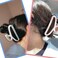 Large Tortoise Claw Clips Oval Shape Fashion Cellulose Acetate Hair Clips Women Girls Thick Hair Long Hair Claws Strong Resin French Barrettes Basic Acrylic Side Clip Curly Hair Accessories