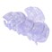 Purple Leaf Hair Claw Clip 3.6 Inch Srtong Hold Hair Grip Clip French Design Women Girls Spring Claw Clip for Thick Thin Hair