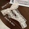 Large Lace Hair Bow Clips for Women Girls   Cute Beige Lace Bows for Hair Weighs Only 0.6 Oz   Off White Lace Hair Decor for Wedding Pageant Prom Party Birthday Party Communion Bridal Shower (1 Pack)