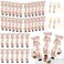 48 Sets Baby Shower Hand Cream Bulk Baby Shower Favors Bridal Thank You Hand Cream for Guests Travel Size Lotion with Organza Bags(Bohemia)