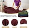 Kinlop 3 Sets Microfiber Massage Table Sheet Set 3 Colors 3 Piece Set Includes Massage Flat Sheet Fitted Sheet and Massage Face Rest Cover Stain Wrinkle-Resistant(Burgundy, Navy Blue, Army Green)