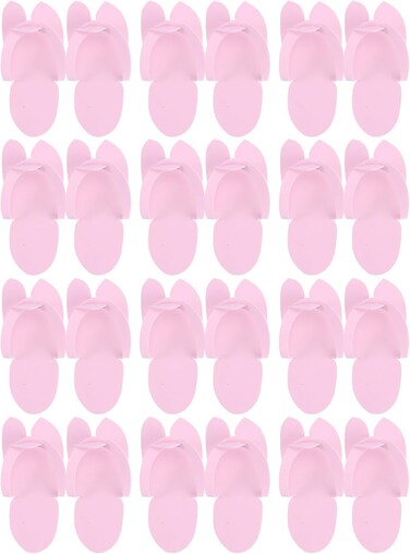 HEALLILY 12 hotel slippers Pairs of Household Slippers Assembled Footwear Pedicure Slipper for Houseware Random spa slippers Color disposable slippers