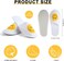 30 Pairs Unisex Disposable Slippers Non Slip Closed Toe Spa Smile Face House Slippers for Guests Hotel Home House