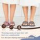 Mepase 8 Pairs Cotton House Indoor Slippers for Guests Washable Home Open Toe Slippers for Women Men