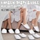 Ramede 80 Pairs Non Slip Disposable Slippers Bulk Hotel Spa Fluffy Closed Toe Indoor Slippers for Guests Men Women Home Wedding Travel Party