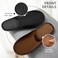 GONG GONG 6-8 Pairs Mash Cloth Disposable Slippers, Machine Washed &amp; Reused, Closed Toe Guest Slippers for Guest, Bathroom, House, Hotel, Party, SPA