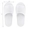 Frcctre 20 Pairs Disposable Slippers, Open Toe Comfortable Cotton Disposable Spa Slippers, Bulk Unisex Non-Slip Disposable Guests Slippers for Home Hotel Travel Train Use, White
