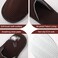 Geyoga 12 Pair House Slipper for Guest Non Slip Disposable Slipper for Travel Washable Reusable Closed Toe Hotel Bridesmaid Indoor Spa Wedding Party Shoeless Home