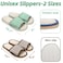 10 Pairs Washable House Slippers for Guests, Disposable Indoor Slipper with Thick Sole, Non Slip Open Toe Slipper, Spa Slipper Bulk for Home, Hotel, Bedroom, Travel, Unisex Universal Size