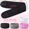 24 Pcs Spa Facial Headband - Adjustable Face Wash Headband with Tape, Terry Cloth Stretch for Make Up Washing, Face Shower, Yoga &amp; Spa