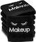 Shimeyao 6 Pcs 13 x 13 Inch Black Makeup Washcloths Reusable Make up Towels Cotton Cosmetic Towels Water Absorbent Face Washcloths for Women Skin Care