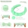 6 Pcs Puffy Spa Terry Cloth Headbands and Wristbands for Skincare, Shower, Makeup Removal